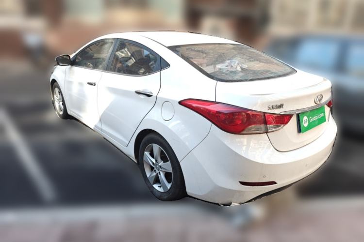 Used Hyundai Elantra (5th Generation / Langdong) 2012 1.6L Automatic Leading Model Rear Left 45 Deg