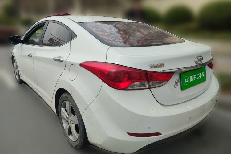 Used Hyundai Elantra (5th Generation / Langdong) 2012 1.6L Automatic Prestige Model Rear Left 45 Deg