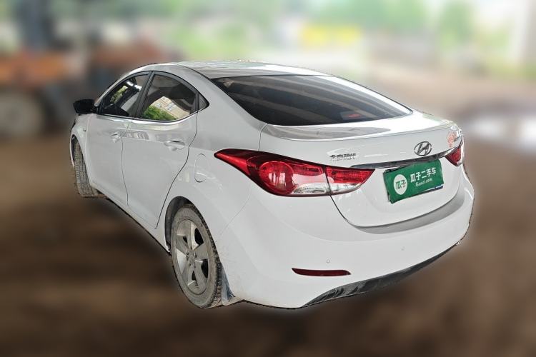 Used Hyundai Elantra (5th Generation / Langdong) 2012 1.6L Automatic Fashion Edition Rear Left 45 Deg