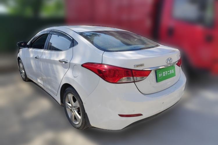 Used Hyundai Elantra (5th Generation / Langdong) 2012 1.6L Automatic Leading Model Rear Left 45 Deg