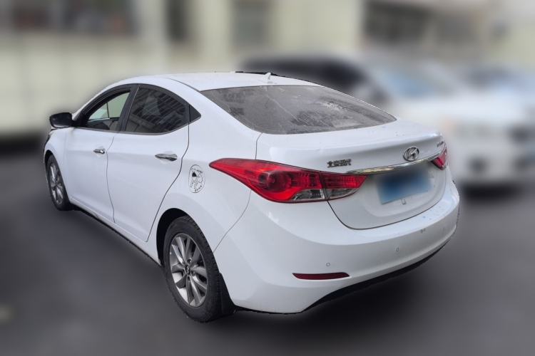Used Hyundai Elantra (5th Generation / Langdong) 2012 1.6L Manual Leading Model Rear Left 45 Deg