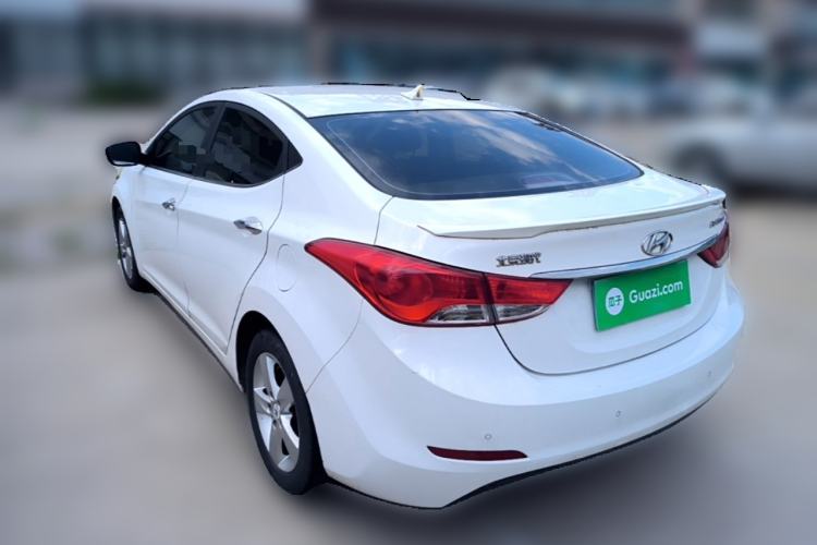 Used Hyundai Elantra (5th Generation / Langdong) 2012 1.6L Manual Leading Model Rear Left 45 Deg