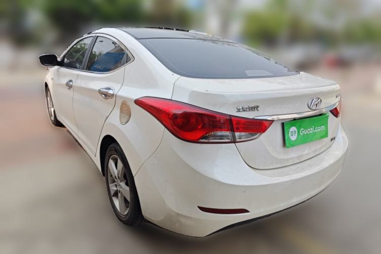 Used Hyundai Elantra (5th Generation / Langdong) 2012 1.6L Manual Fashion Edition Rear Left 45 Deg