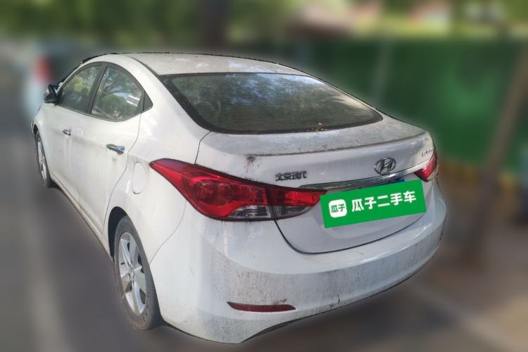 Used Hyundai Elantra (5th Generation / Langdong) 2012 1.6L Automatic Prestige Model Rear Left 45 Deg