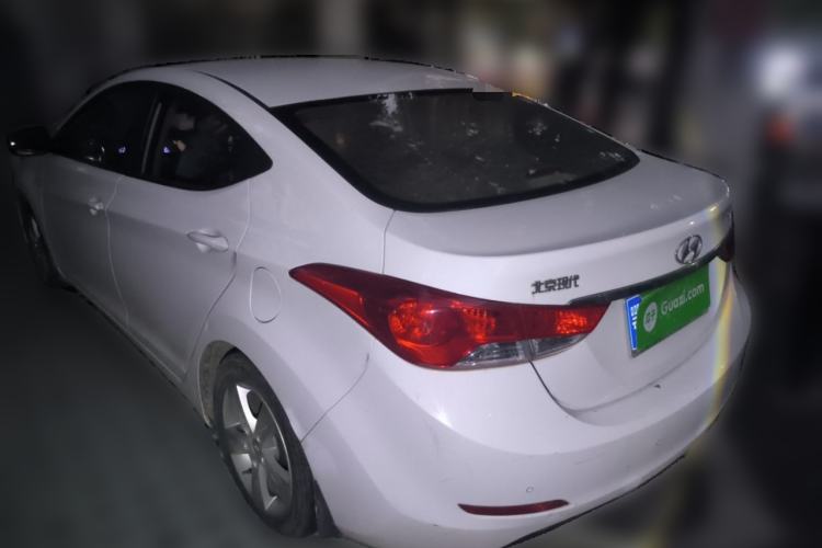 Used Hyundai Elantra (5th Generation / Langdong) 2012 1.6L Automatic Fashion Edition Rear Left 45 Deg