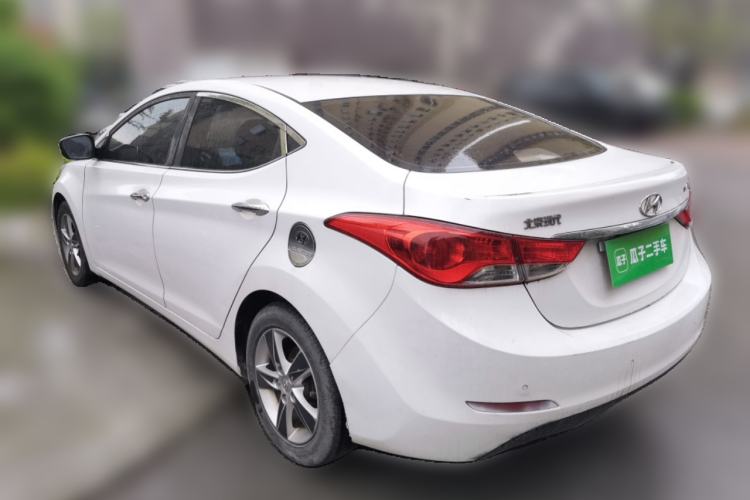 Used Hyundai Elantra (5th Generation / Langdong) 2012 1.6L Manual Leading Model Rear Left 45 Deg