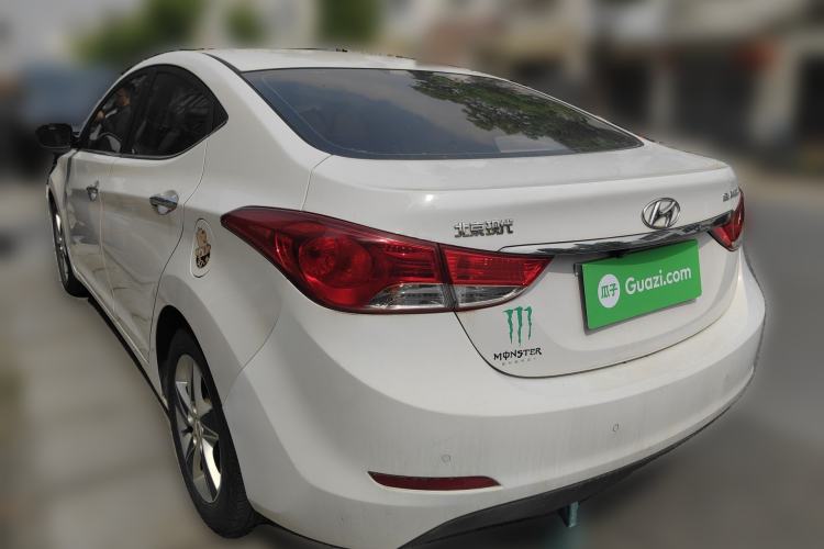 Used Hyundai Elantra (5th Generation / Langdong) 2012 1.6L Automatic Leading Model Rear Left 45 Deg