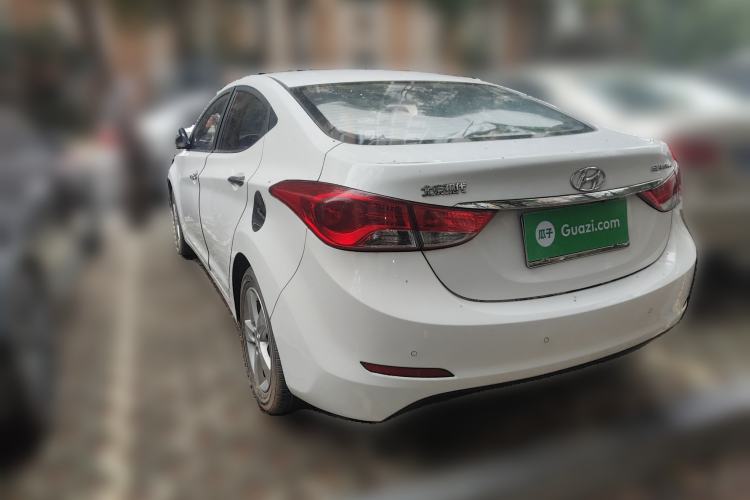 Used Hyundai Elantra (5th Generation / Langdong) 2012 1.6L Manual Leading Model Rear Left 45 Deg