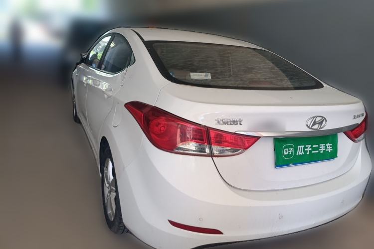 Used Hyundai Elantra (5th Generation / Langdong) 2012 1.6L Automatic Fashion Edition Rear Left 45 Deg