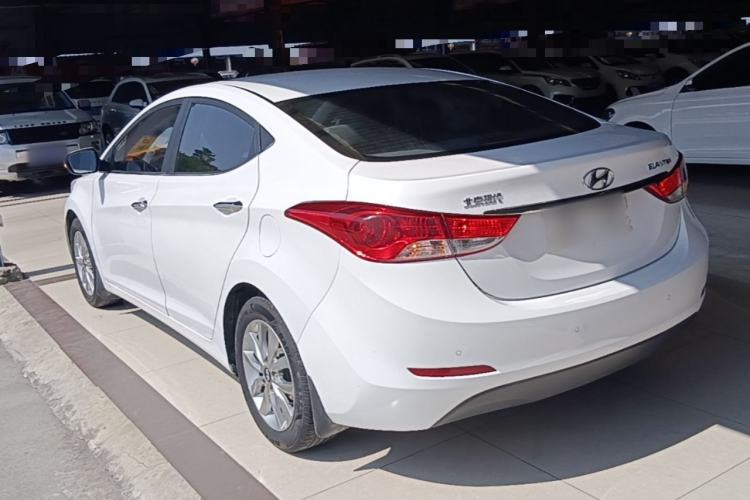 Used Hyundai Elantra (5th Generation / Langdong) 2012 1.6L Manual Leading Model Rear Left 45 Deg
