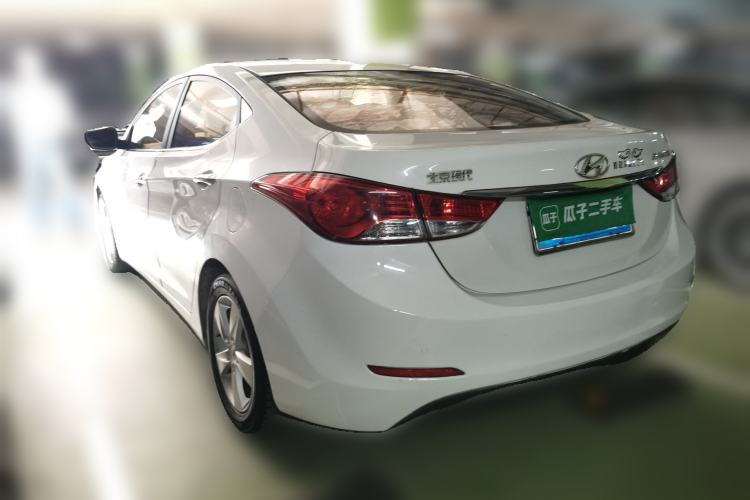 Used Hyundai Elantra (5th Generation / Langdong) 2012 1.6L Manual Leading Model Rear Left 45 Deg