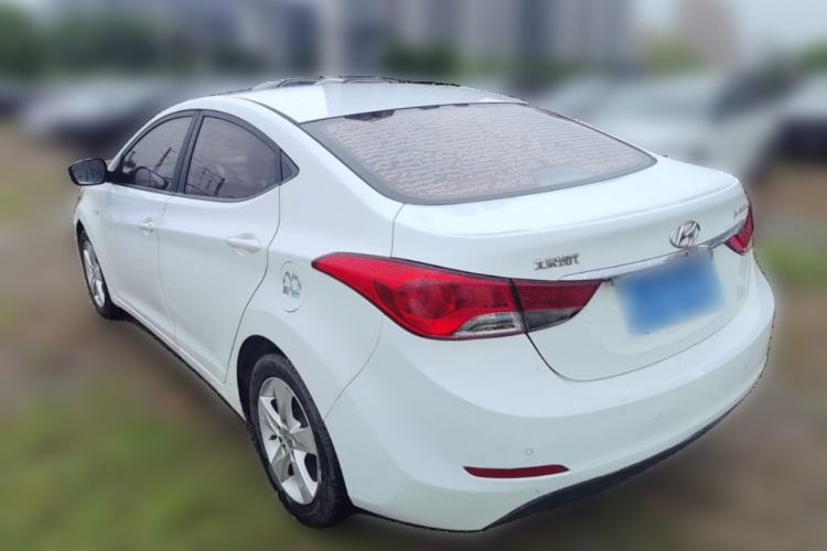 Used Hyundai Elantra (5th Generation / Langdong) 2012 1.6L Automatic Fashion Edition Rear Left 45 Deg