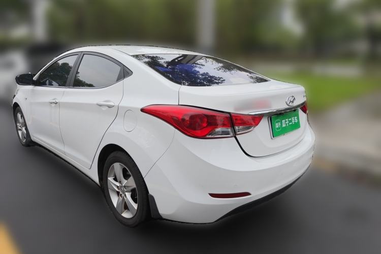 Used Hyundai Elantra (5th Generation / Langdong) 2012 1.6L Automatic Fashion Edition Rear Left 45 Deg