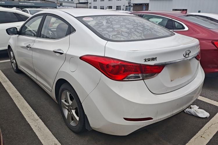 Used Hyundai Elantra (5th Generation / Langdong) 2012 1.6L Automatic Prestige Model Rear Left 45 Deg