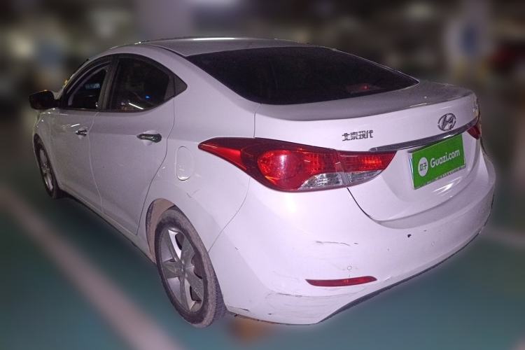 Used Hyundai Elantra (5th Generation / Langdong) 2012 1.6L Automatic Prestige Model Rear Left 45 Deg