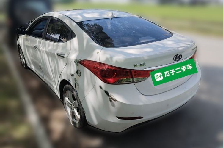 Used Hyundai Elantra (5th Generation / Langdong) 2012 1.6L Manual Leading Model Rear Left 45 Deg