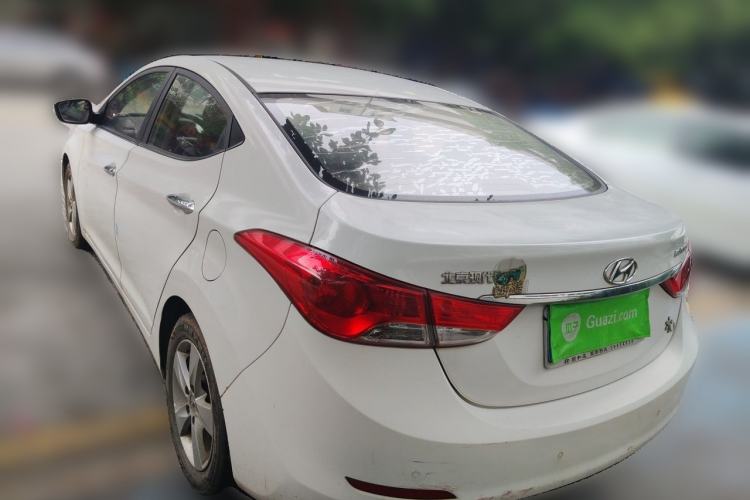 Used Hyundai Elantra (5th Generation / Langdong) 2012 1.6L Manual Leading Model Rear Left 45 Deg