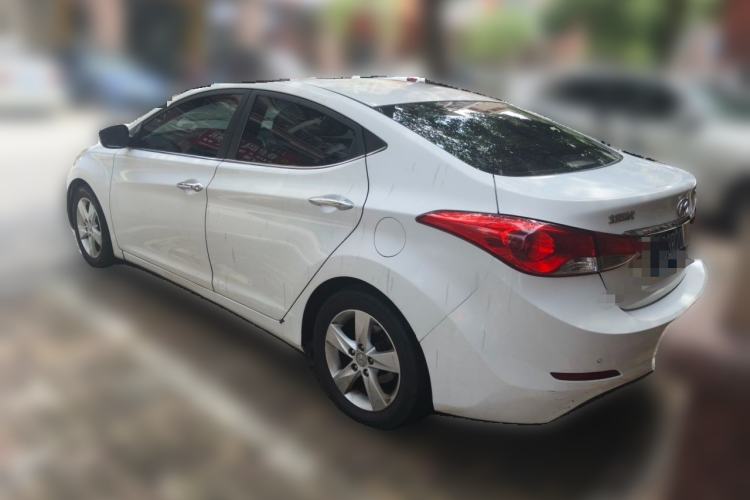 Used Hyundai Elantra (5th Generation / Langdong) 2012 1.6L Automatic Prestige Model Rear Left 45 Deg