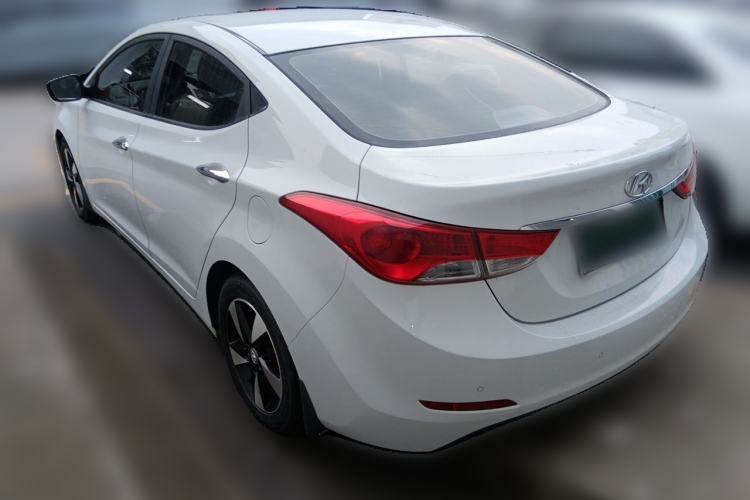 Used Hyundai Elantra (5th Generation / Langdong) 2012 1.6L Manual Leading Model Rear Left 45 Deg