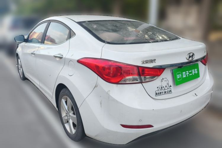 Used Hyundai Elantra (5th Generation / Langdong) 2012 1.6L Manual Leading Model Rear Left 45 Deg