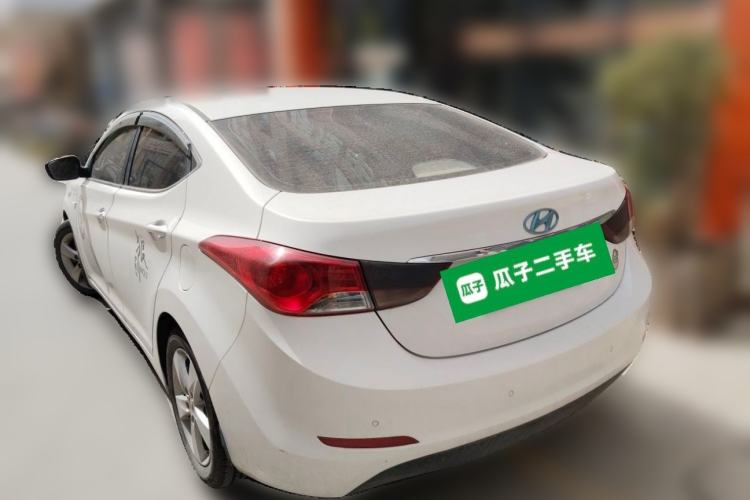 Used Hyundai Elantra (5th Generation / Langdong) 2012 1.6L Automatic Fashion Edition Rear Left 45 Deg