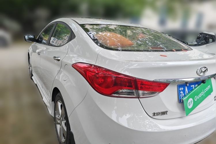 Used Hyundai Elantra (5th Generation / Langdong) 2012 1.6L Manual Leading Model Rear Left 45 Deg