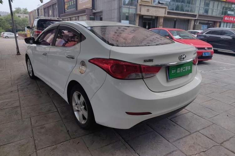 Used Hyundai Elantra (5th Generation / Langdong) 2012 1.6L Automatic Leading Model Rear Left 45 Deg