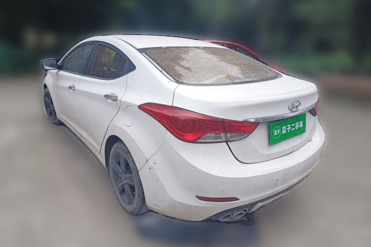Used Hyundai Elantra (5th Generation / Langdong) 2012 1.6L Manual Leading Model Rear Left 45 Deg