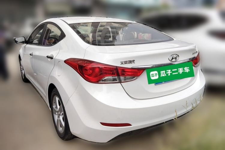 Used Hyundai Elantra (5th Generation / Langdong) 2012 1.6L Manual Leading Model Rear Left 45 Deg