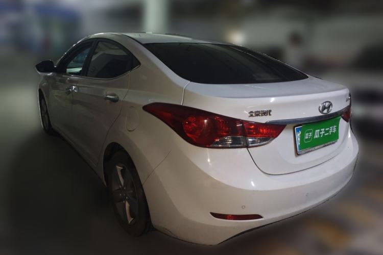 Used Hyundai Elantra (5th Generation / Langdong) 2012 1.6L Manual Leading Model Rear Left 45 Deg