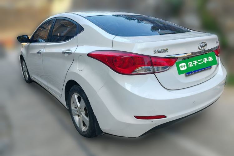 Used Hyundai Elantra (5th Generation / Langdong) 2012 1.6L Automatic Prestige Model Rear Left 45 Deg