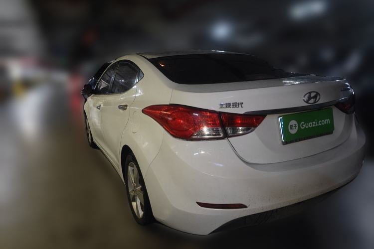 Used Hyundai Elantra (5th Generation / Langdong) 2012 1.6L Automatic Prestige Model Rear Left 45 Deg
