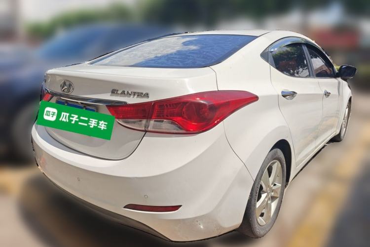 Used Hyundai Elantra (5th Generation / Langdong) 2012 1.6L Automatic Prestige Model Rear Right 45 Deg