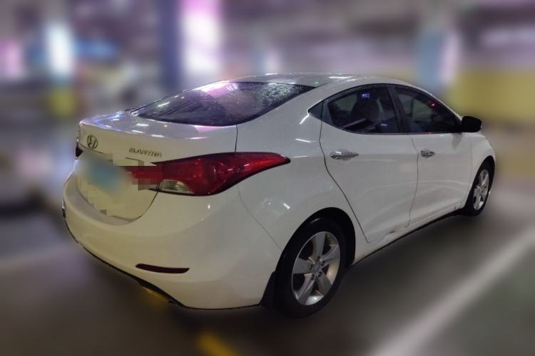 Used Hyundai Elantra (5th Generation / Langdong) 2012 1.6L Manual Leading Model Rear Right 45 Deg