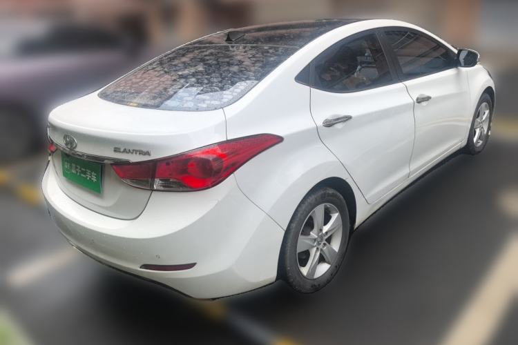 Used Hyundai Elantra (5th Generation / Langdong) 2012 1.6L Automatic Leading Model Rear Right 45 Deg