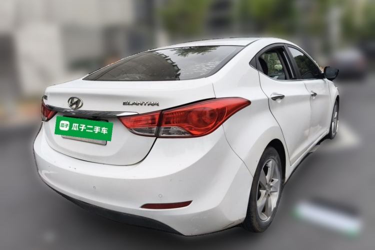 Used Hyundai Elantra (5th Generation / Langdong) 2012 1.6L Automatic Leading Model Rear Right 45 Deg