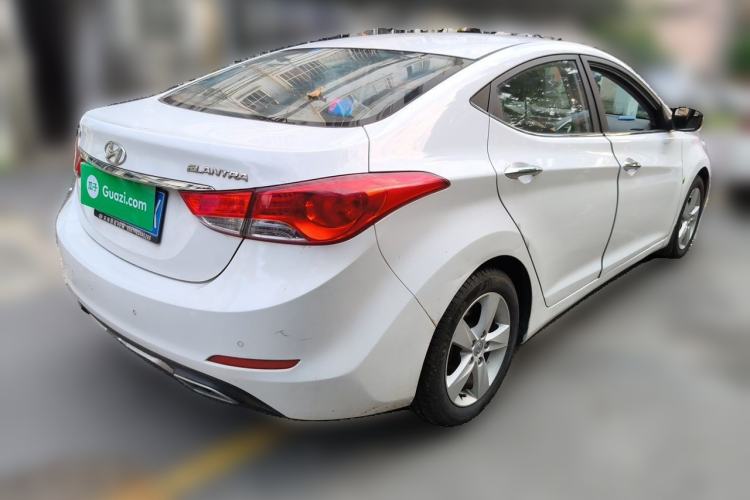 Used Hyundai Elantra (5th Generation / Langdong) 2012 1.6L Manual Leading Model Rear Right 45 Deg