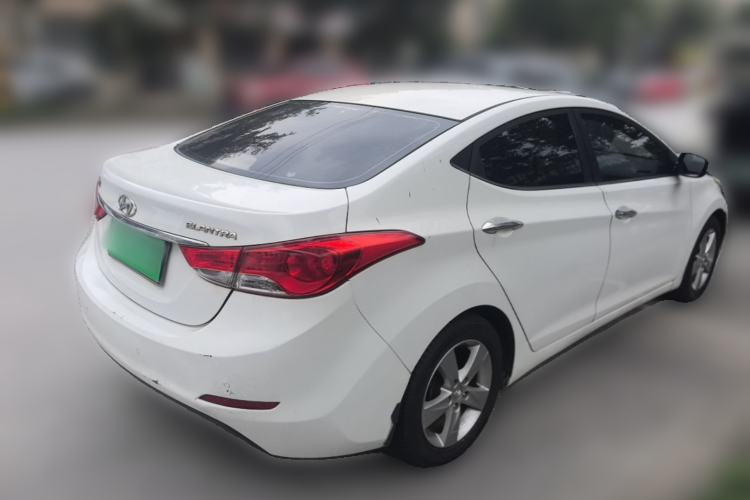 Used Hyundai Elantra (5th Generation / Langdong) 2012 1.6L Manual Leading Model Rear Right 45 Deg