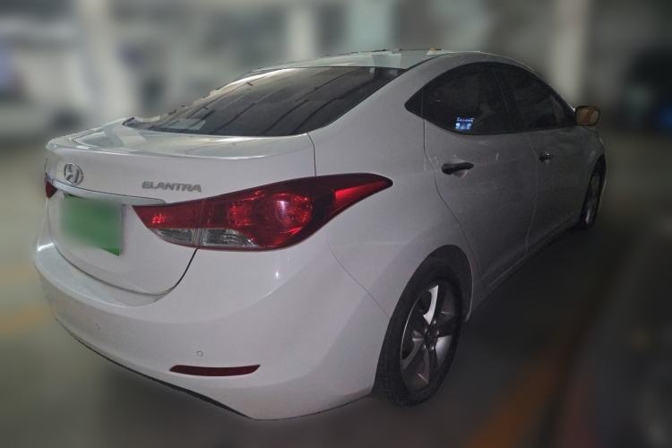 Used Hyundai Elantra (5th Generation / Langdong) 2012 1.6L Manual Leading Model Rear Right 45 Deg