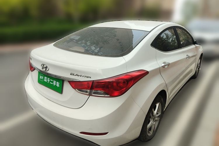 Used Hyundai Elantra (5th Generation / Langdong) 2012 1.6L Manual Leading Model Rear Right 45 Deg