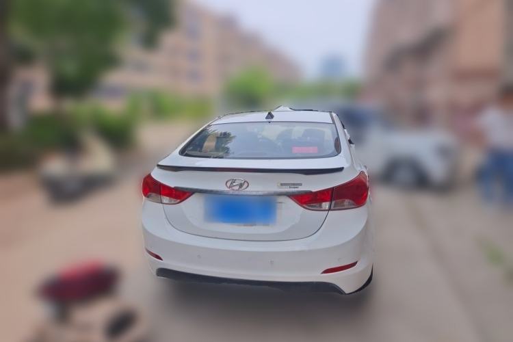 Used Hyundai Elantra (5th Generation / Langdong) 2012 1.6L Manual Leading Model Rear Right 45 Deg