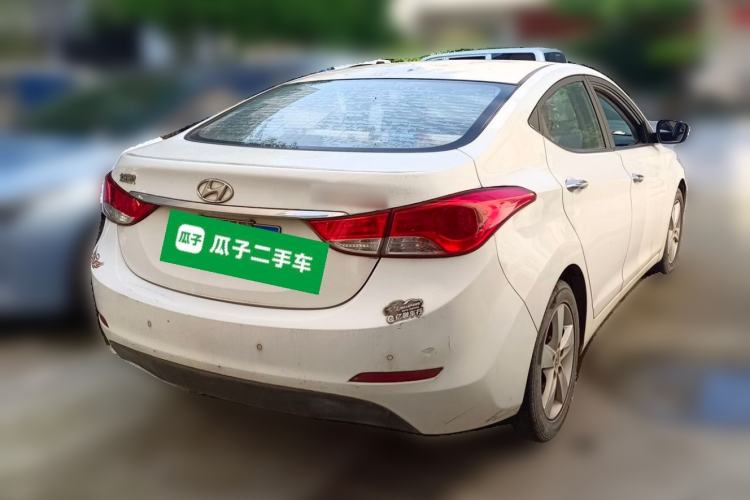 Used Hyundai Elantra (5th Generation / Langdong) 2012 1.6L Manual Leading Model Rear Right 45 Deg