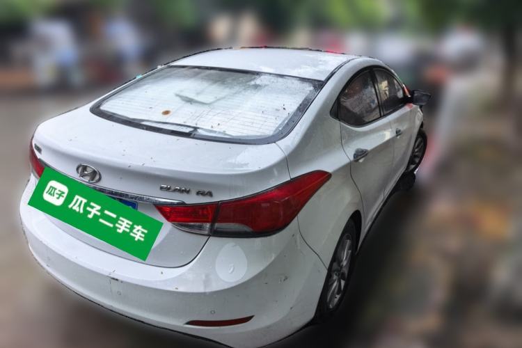 Used Hyundai Elantra (5th Generation / Langdong) 2012 1.6L Manual Leading Model Rear Right 45 Deg