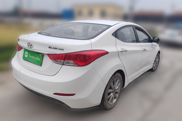 Used Hyundai Elantra (5th Generation / Langdong) 2012 1.6L Manual Leading Model Rear Right 45 Deg