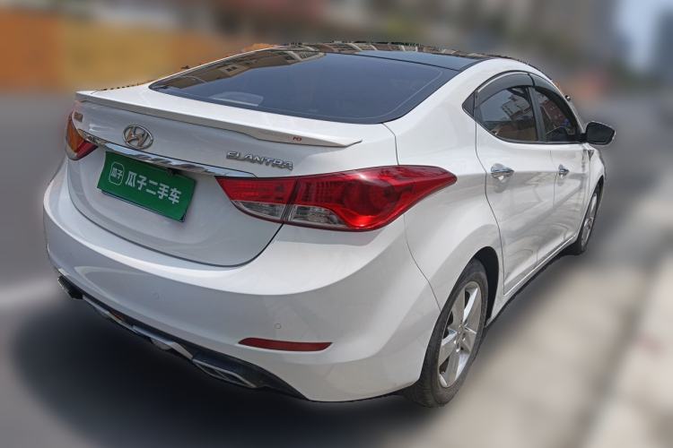 Used Hyundai Elantra (5th Generation / Langdong) 2012 1.6L Automatic Prestige Model Rear Right 45 Deg