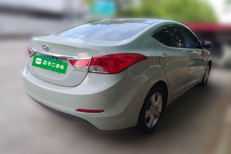 Used Hyundai Elantra (5th Generation / Langdong) 2012 1.6L Automatic Prestige Model Rear Right 45 Deg
