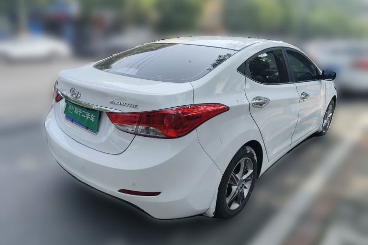 Used Hyundai Elantra (5th Generation / Langdong) 2012 1.6L Automatic Prestige Model Rear Right 45 Deg