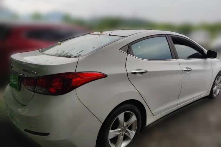 Used Hyundai Elantra (5th Generation / Langdong) 2012 1.6L Automatic Prestige Model Rear Right 45 Deg