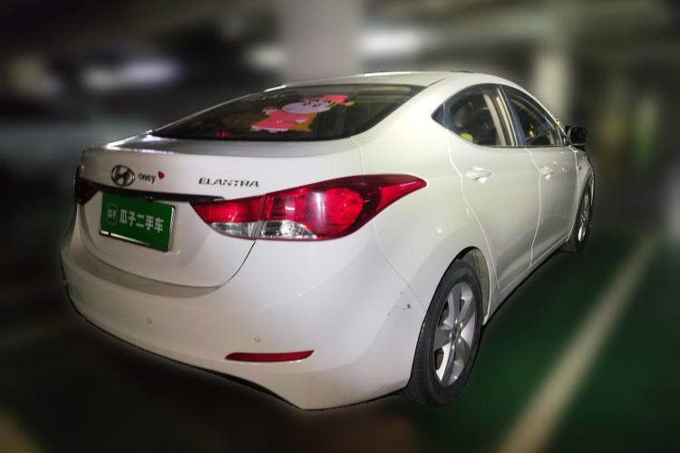 Used Hyundai Elantra (5th Generation / Langdong) 2012 1.6L Automatic Fashion Edition Rear Right 45 Deg