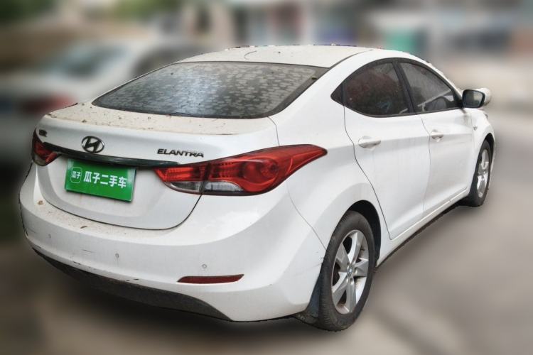 Used Hyundai Elantra (5th Generation / Langdong) 2012 1.6L Automatic Fashion Edition Rear Right 45 Deg